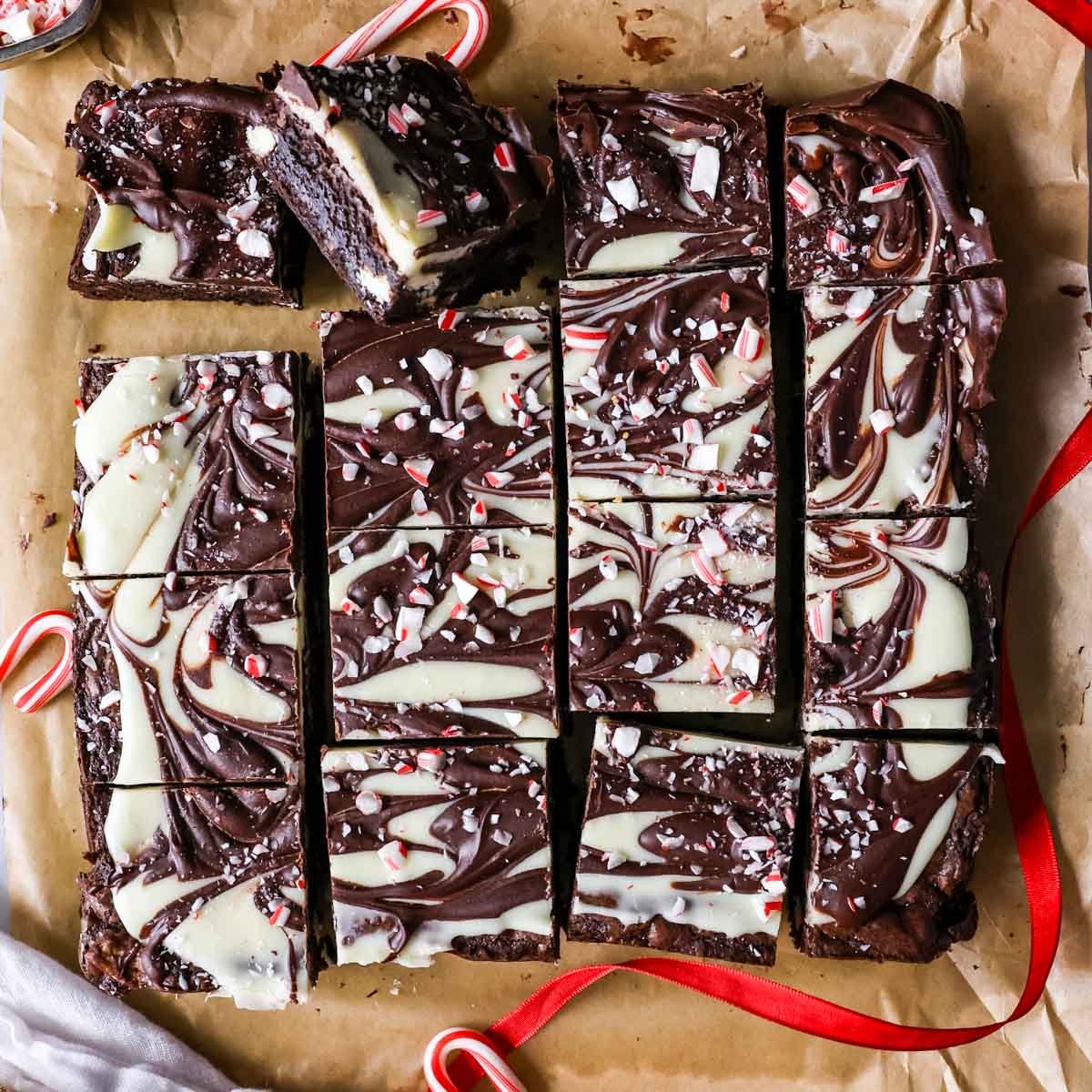How to Make Perfect Peppermint Bark Brownies